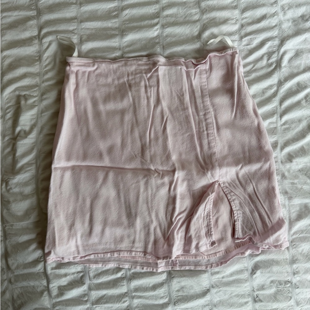 Sunday Best Pale Pink Slip Skirt